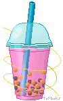 bubble_tea_pixel___strawberry_and_mango_by_snowmink-d7ndzso.png