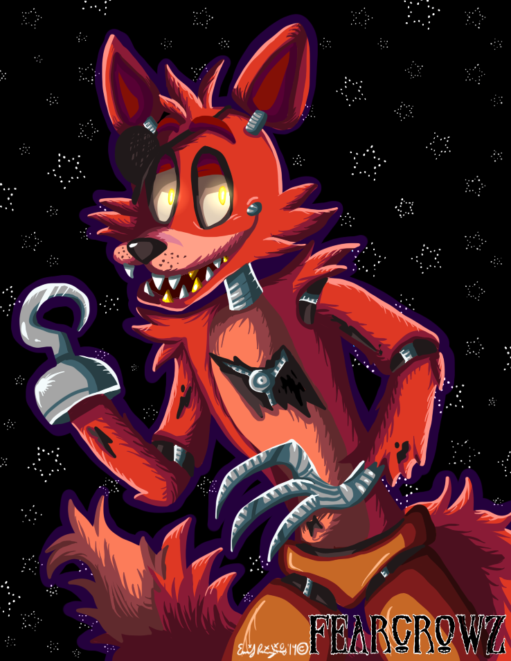 Fnaf Foxy By Fearcrowz On Deviantart HD Wallpapers Download Free Images Wallpaper [wallpaper981.blogspot.com]