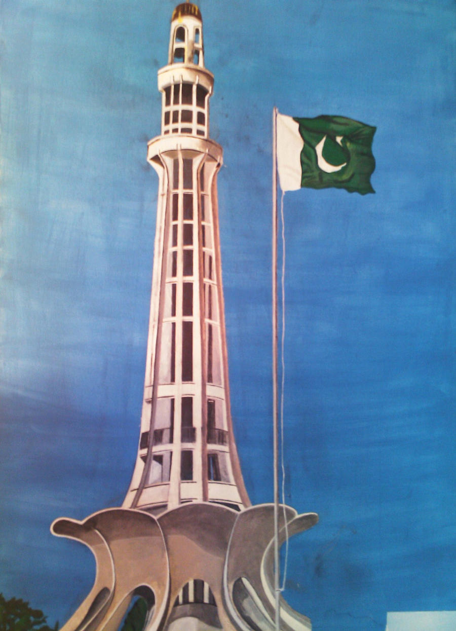 Minar E Pakistan | Dark Brown Hairs