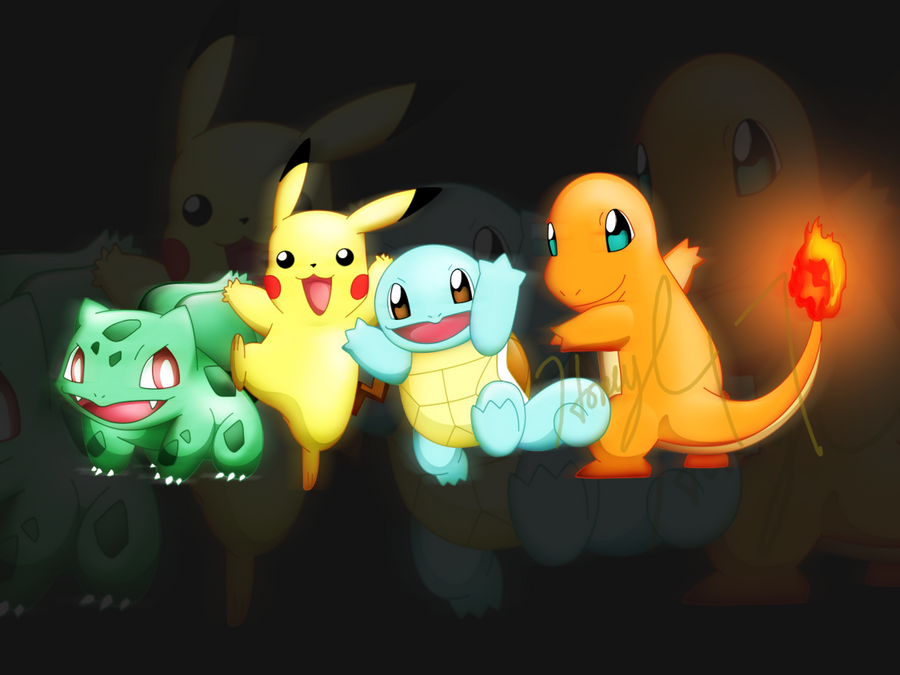 [Immagine: Kanto_starters_by_Honey_laurel17.png]