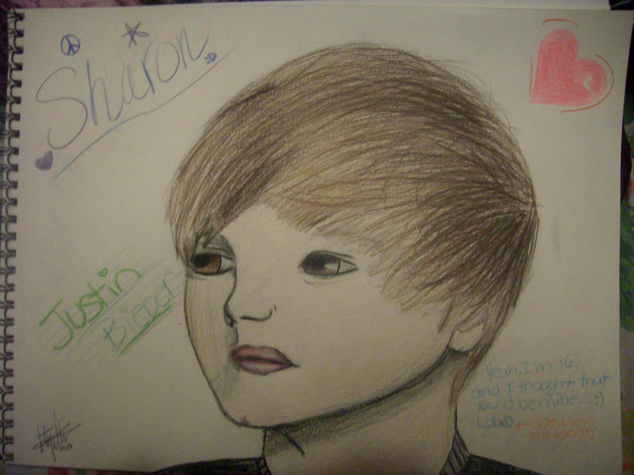 Pictures Of Justin Bieber Drawings. Justin Bieber Drawing :D by