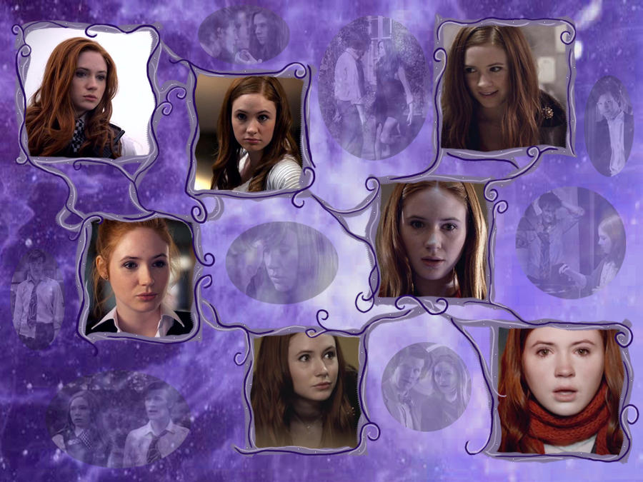 Amy Pond Wallpaper 01 by sharded on deviantART