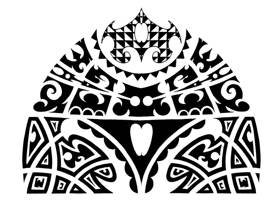 Maori shoulder design - shoulder tattoo