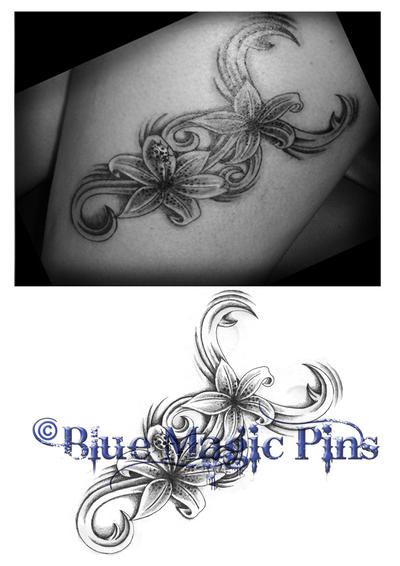 Flower Scorpion | Flower Tattoo