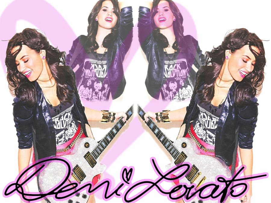 Demi Lovato Desktop BG by SheMustBeParanoid on deviantART