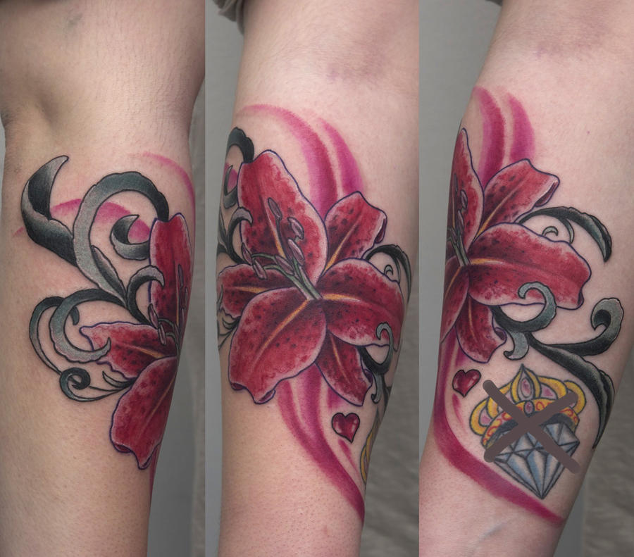 1st flower 2011 - flower tattoo
