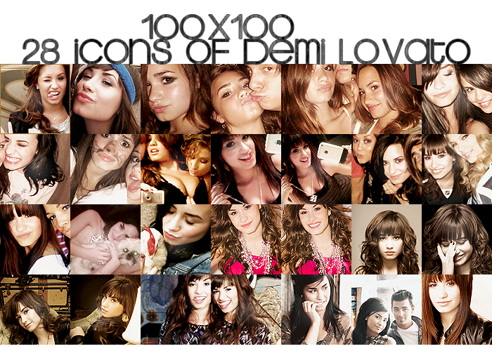 28 Icons of Demi Lovato 26' by 0nlyFame on deviantART