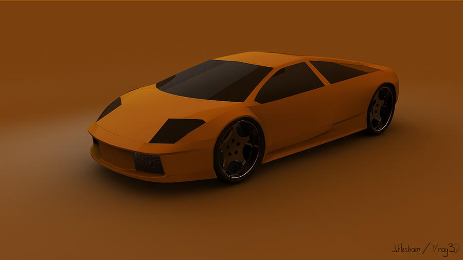 Lamborghini Murcilago render1 by vray3d on deviantART