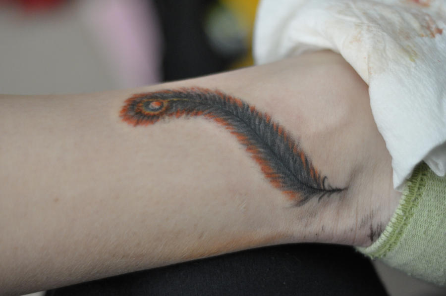 Peacock Feather Tattoo By Suziebo On Deviantart