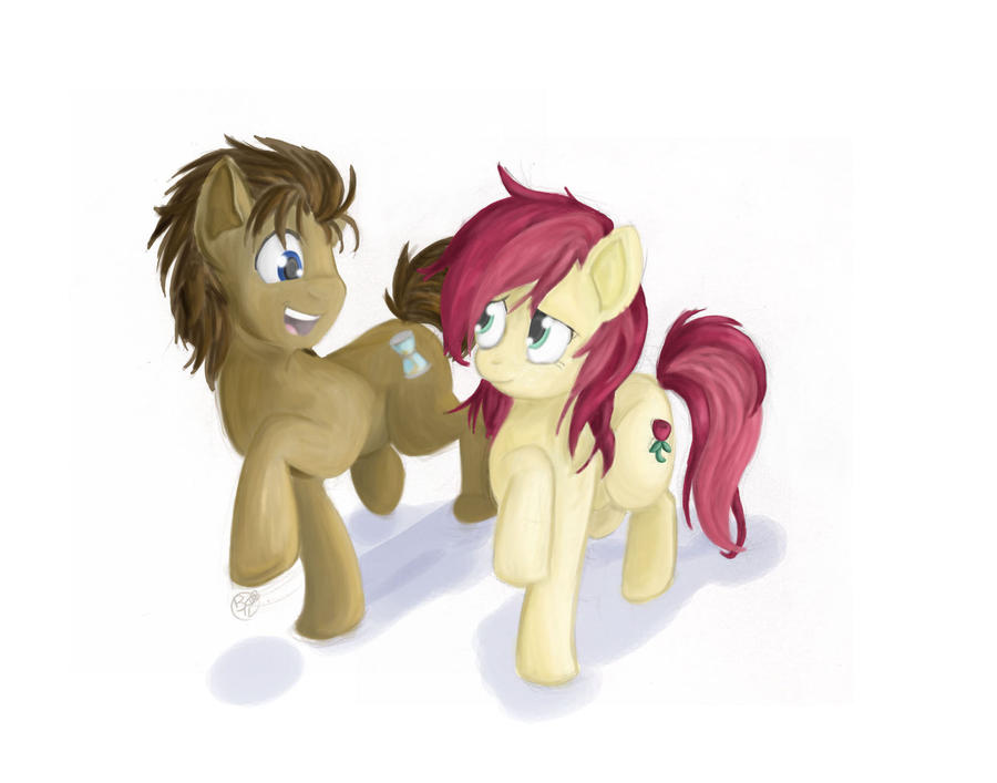 doctor_whooves_and_roseluck_by_buzzingb-
