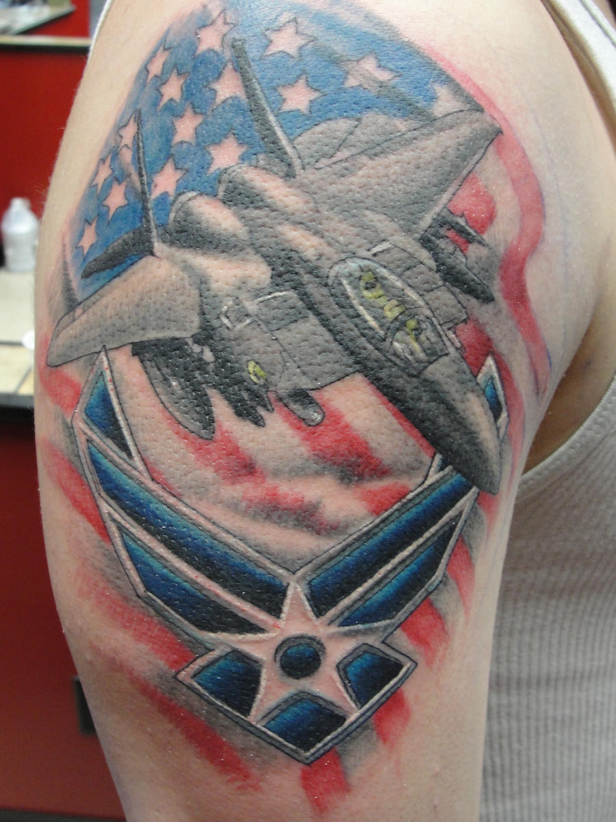 Air Force Tattoo Joshing Deviantart