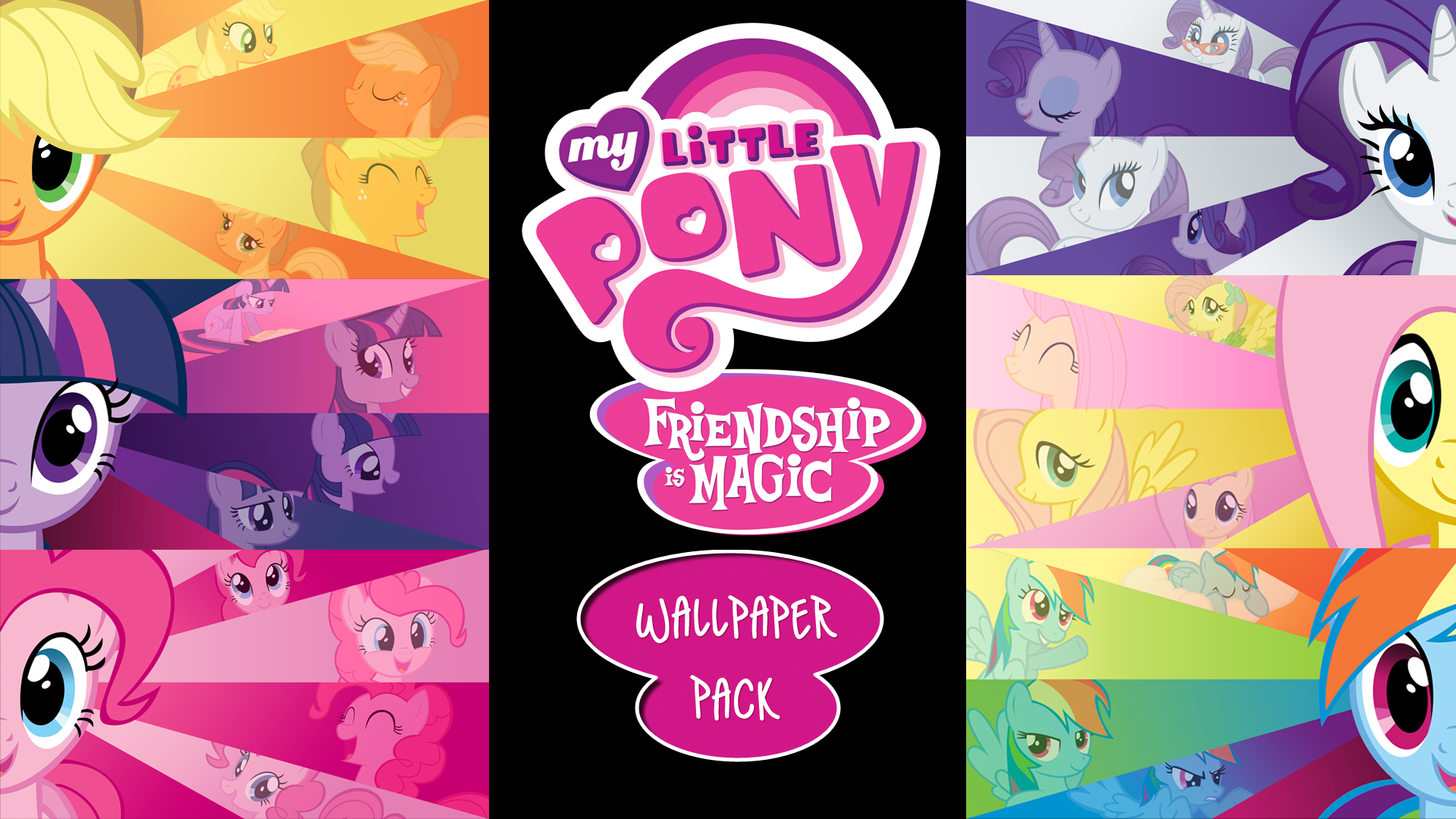 My Little Pony Friendship Is Magic Wallpaper Pack By BlueDragonHans 