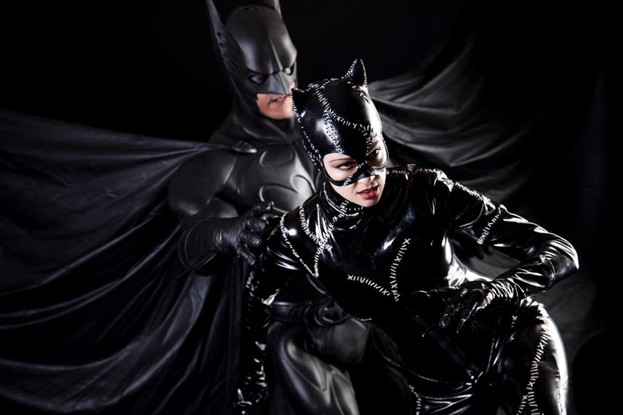 Batman and Catwoman by MrAdamJay on DeviantArt