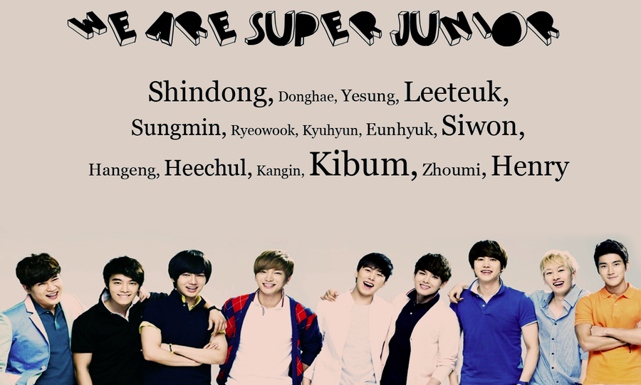 Super Junior wallpaper by AnnisELF on DeviantArt