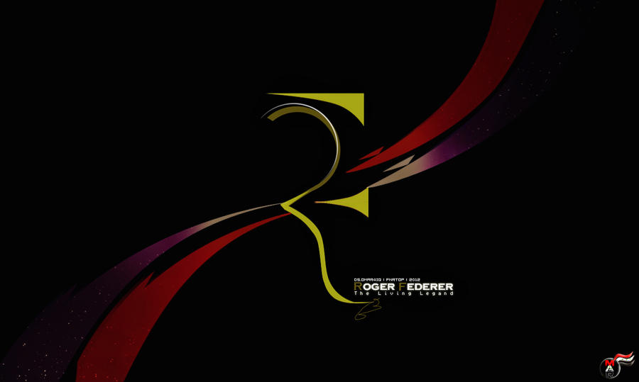 Roger Federer Logo Roger federer background by