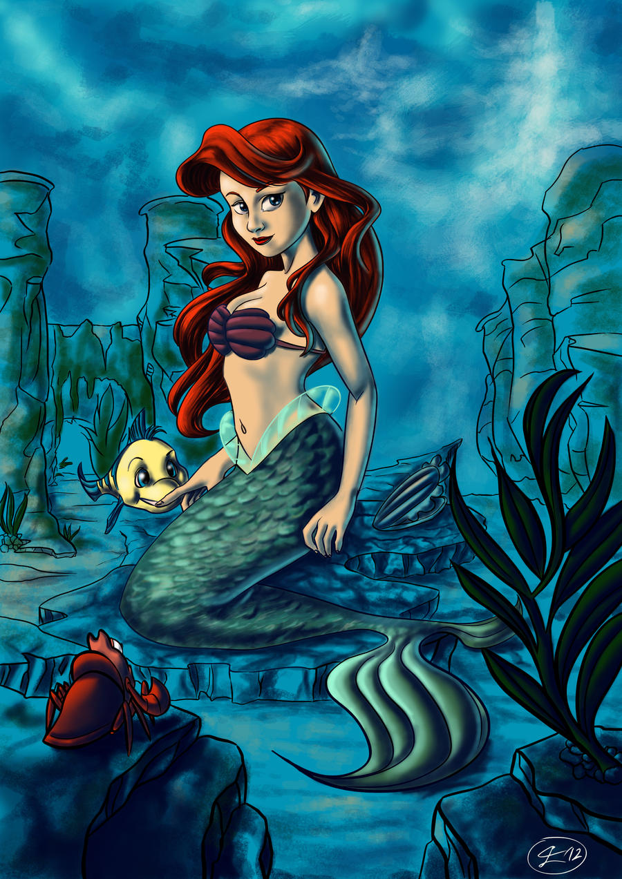 The Little Mermaid by SuperJean83 on DeviantArt
