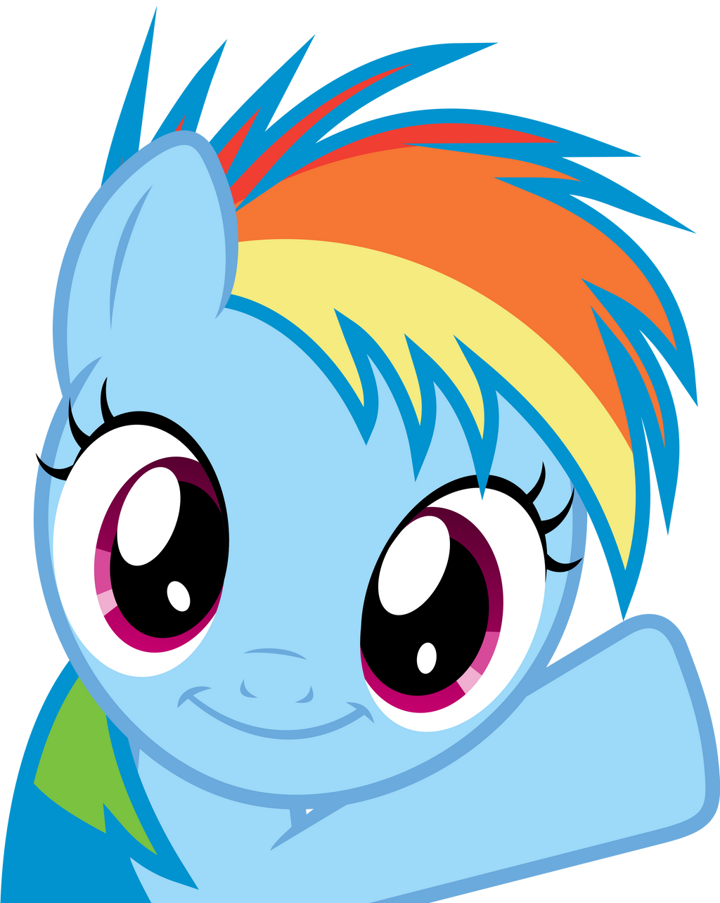 [Obrázek: rainbow_dash_filly___oh_hey__by_uxyd-d5vuijy.png]
