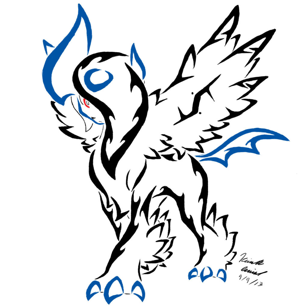 absol pokemon coloring pages - photo #32