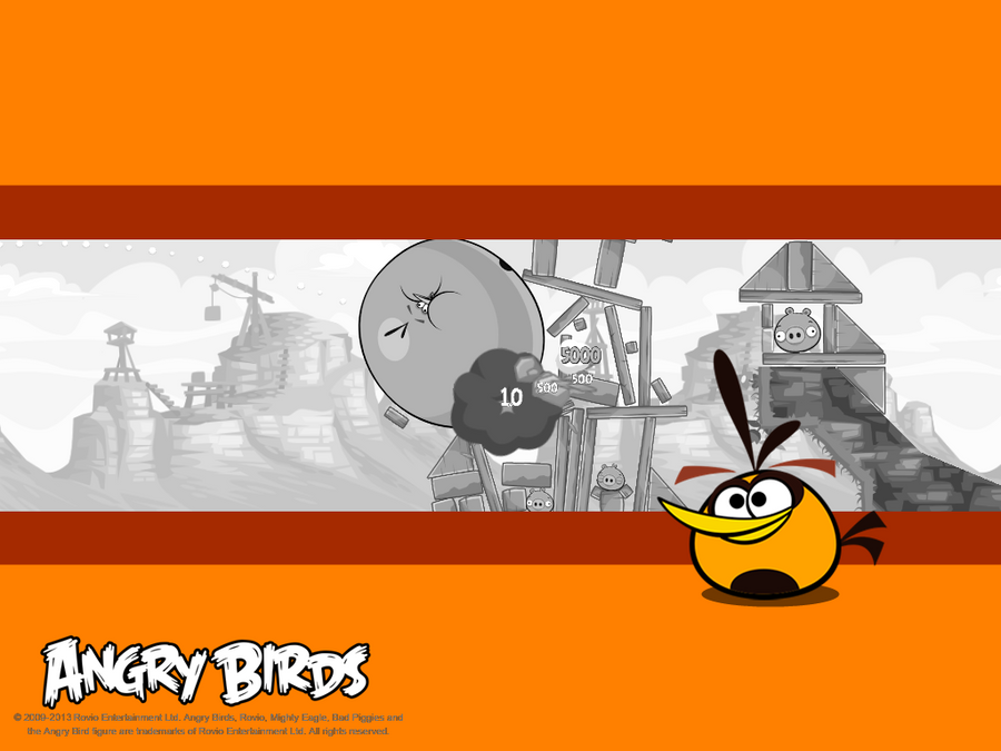 Angry Birds Bubbles Angry Birds Orange
