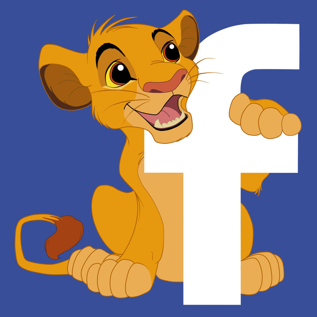 Simba Facebook Icon by Sanaakota on DeviantArt