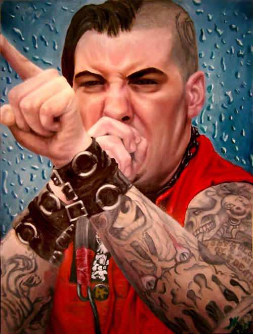 Portrait of Phil Anselmo by dedgirl on deviantART