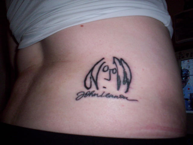John Lennon Tattoo. by *amiry on deviantART