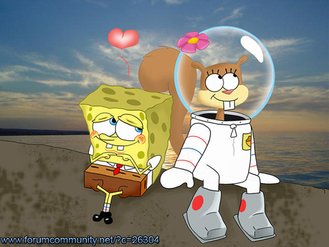 Download this Spongebob And Sandy Love Stepandy picture