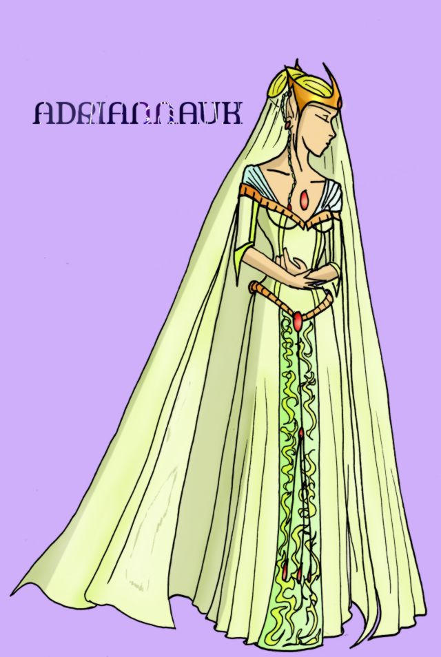 elegant elven wedding dresses