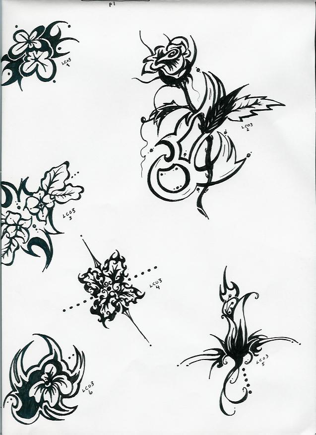 flower flash 1 | Flower Tattoo