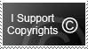 I Support Copyrights Stamp by jo-shadow