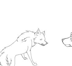 Insane Wolf Coloring Pages 1