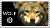 Wolf Stamp by katdrake