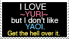 Love Yuri, Hate Yaoi. by Psyko-Kinetics