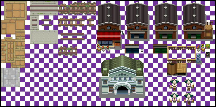 Assorted BW/BW2 tilesets
