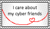 ':_Cyber friendship_:' by ChikitaWolf