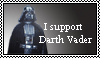 Darth Vader Supporter Stamp by TheGreenDragonGirl