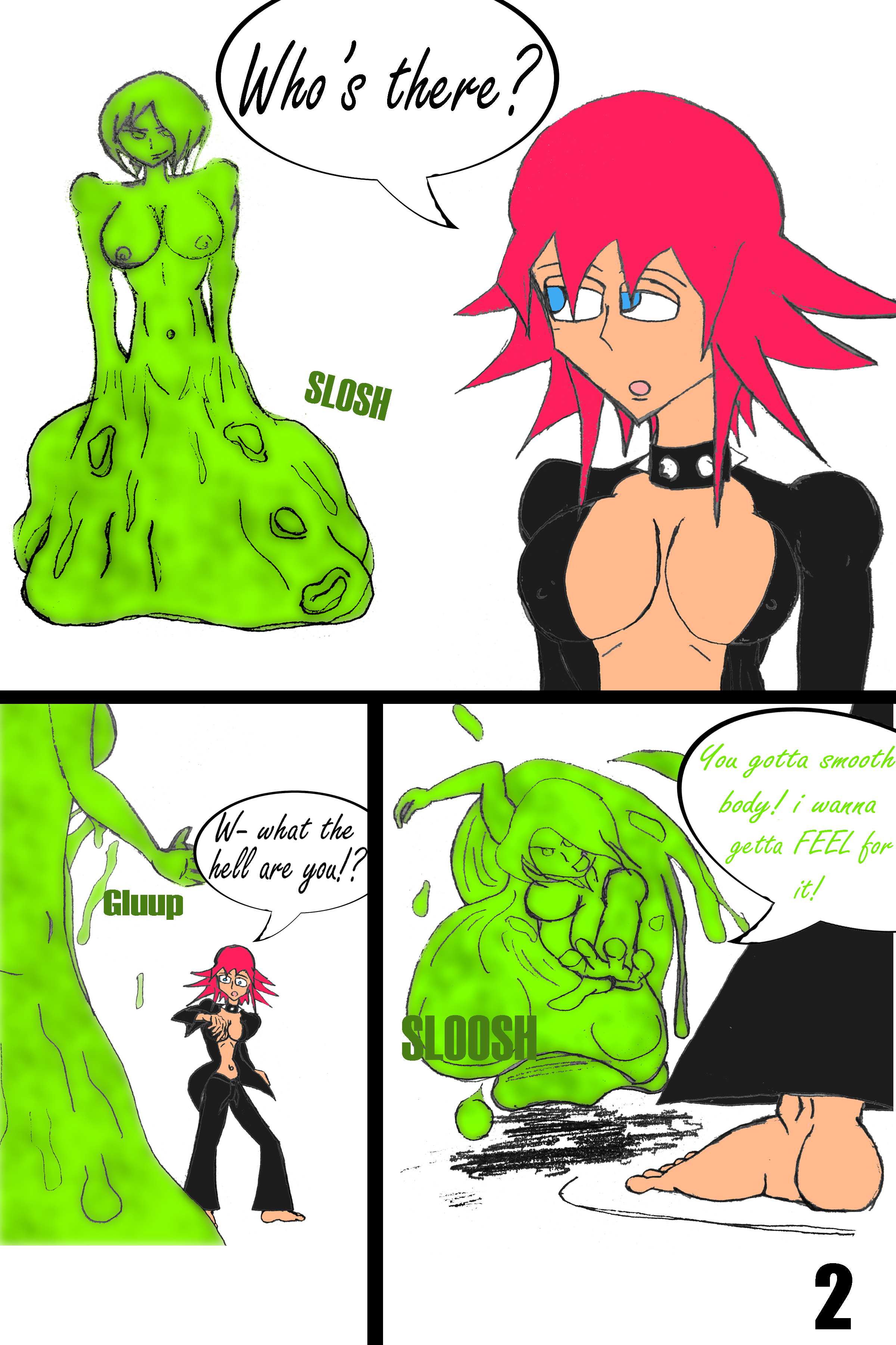 Slime Girl Hentai Captions