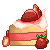 [Free] Strawberry Cake Icon by RevPixy