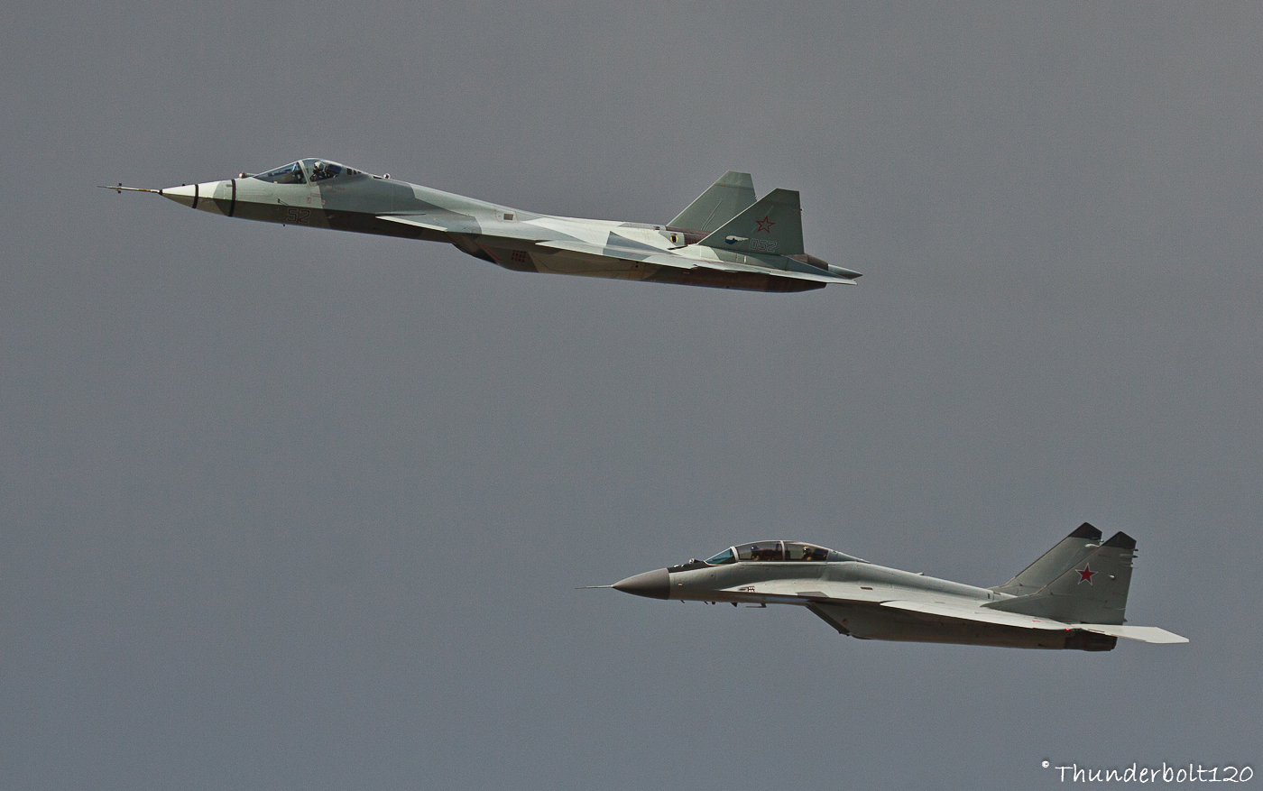 T-50 and Mig-29M2