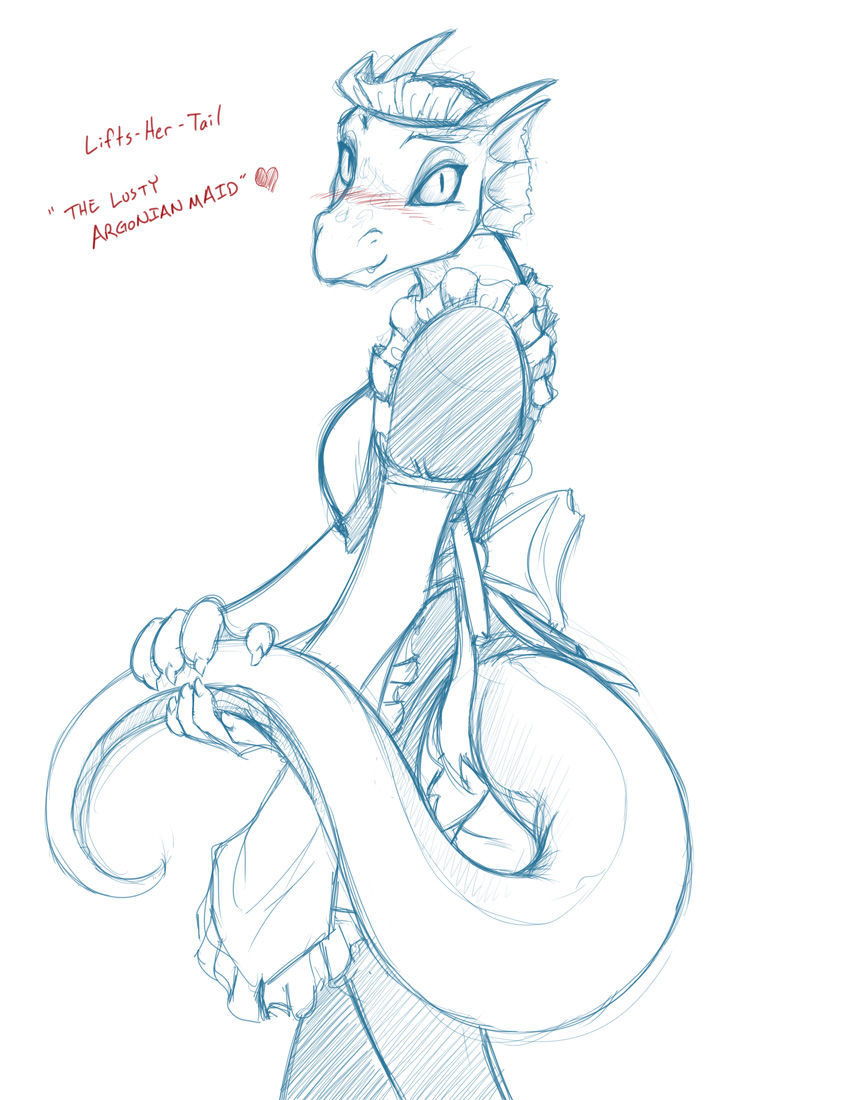 dragon horn lusty argonian maid