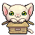 Cat in a box Icon by angelishi
