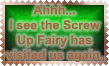 Screw Up Fairy stamp by Leathurkatt-TFTiggy