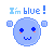 I'm blue
