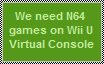 N64 games on Wii U by FluffyFerret97