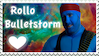 YogsQuest 2 - Rollo Bulletstorm Stamp by EmberTheDragonlord