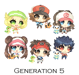 Free Icon Pack :: Pokemon Generation 5 by rireiku