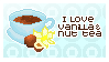I Love Vanilla Nut Tea #Stamp by JEricaM