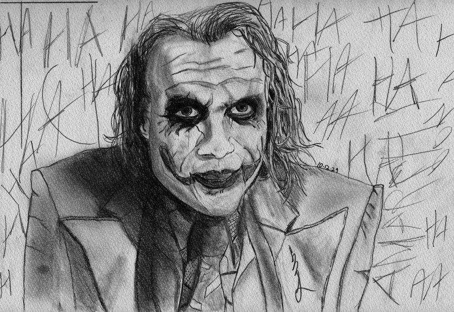 The Jokerpencil drawing by Zakimiya on DeviantArt