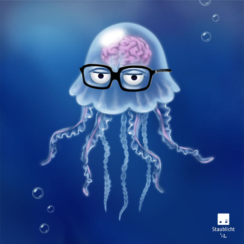 "Smart Jellyfish", game character by Staublicht