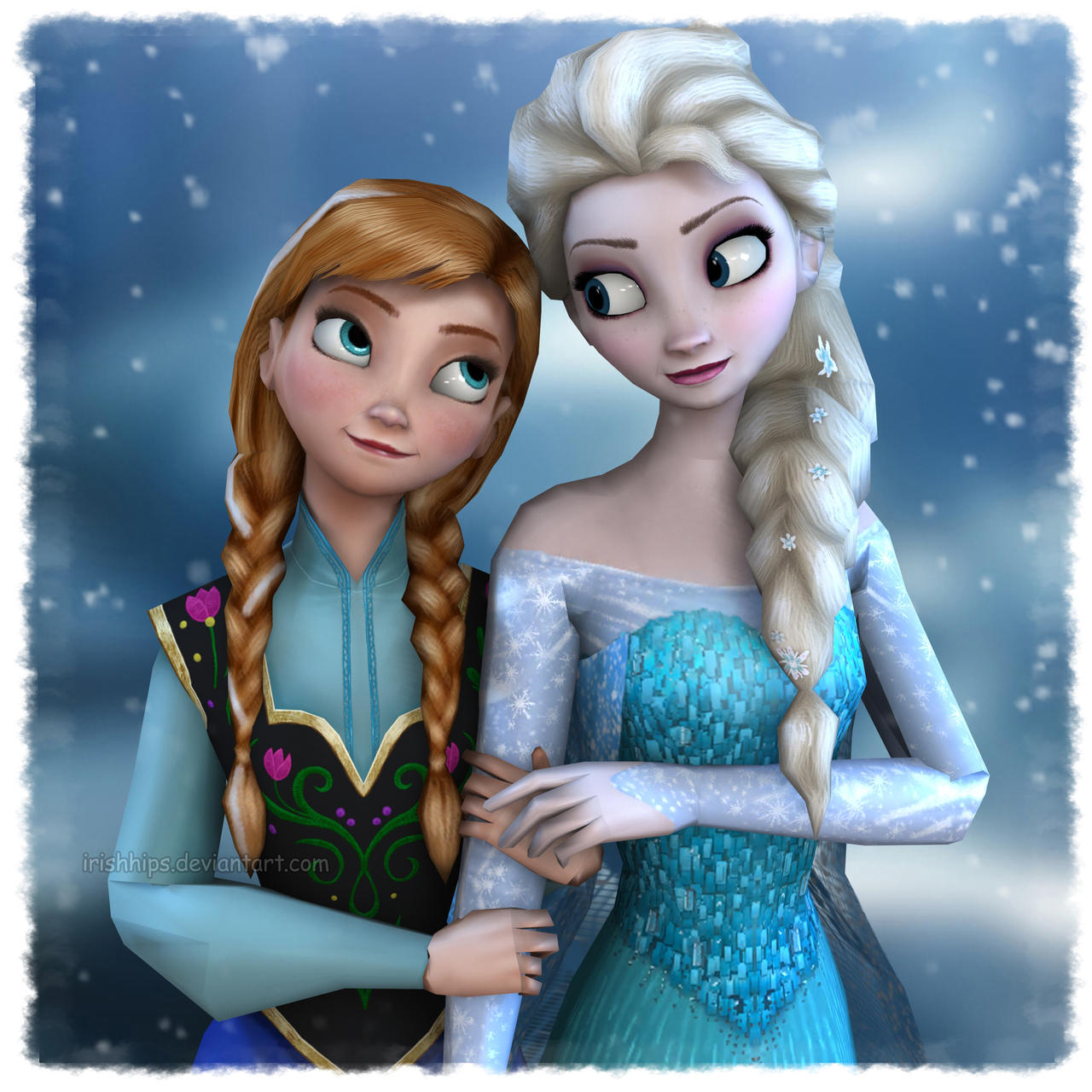 Disney's Frozen: Sisters Love by Irishhips on DeviantArt
